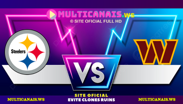 Assistir NFL: Pittsburgh Steelers x Washington Commanders ao vivo online 10/11/2024