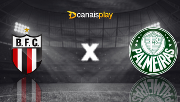 Assistir Botafogo-SP x Palmeiras ao vivo online 23/05/2024